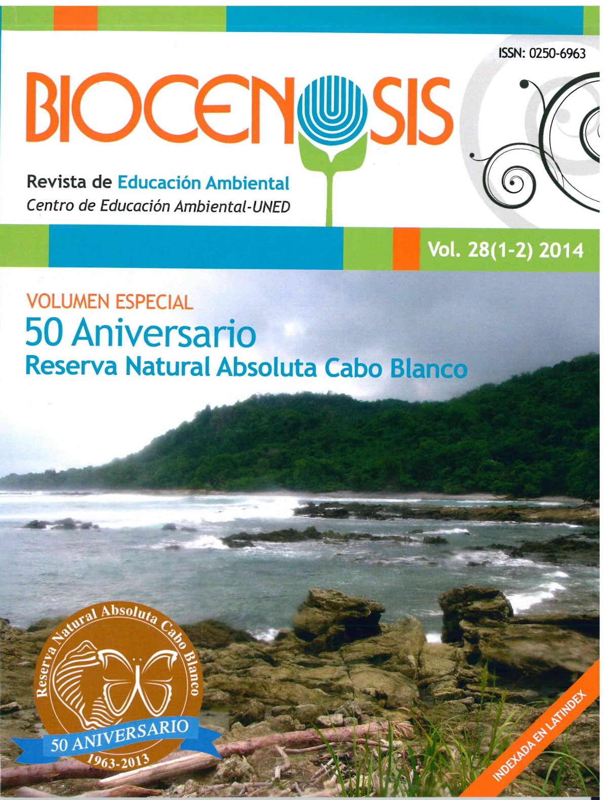 					Ver Vol. 28 Núm. 1-2 (2014): Biocenosis. Revista ambiental. Centro de Educación Ambiental- UNED
				