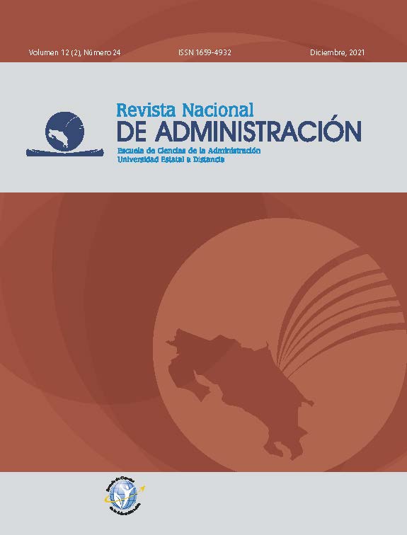 					Ver Vol. 12 Núm. 2 (2021): Revista Nacional de Administración
				