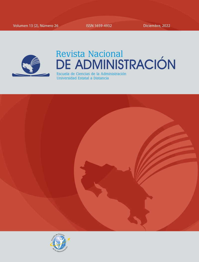 					Ver Vol. 13 Núm. 2 (2022): Revista Nacional de Administración
				