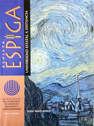 					Ver Vol. 4 Núm. 7 (2003): Revista Espiga Edición No.7
				