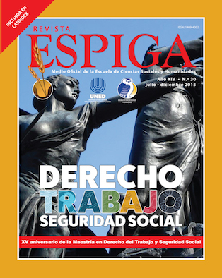 					Ver Vol. 14 Núm. 30 (2015): Tema Central: Derecho, Trabajo y Seguridad Social
				
